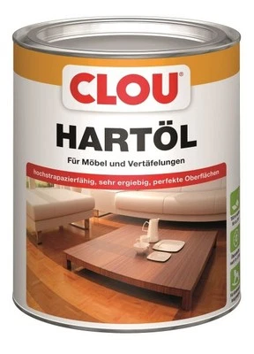 Clou Hartöl 750 ml farblos  Holzöl - Bild 1 von 2