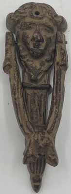 Llamador de puerta vintage único de la diosa griega de Medusa - hierro fundido Foto 1 de 4