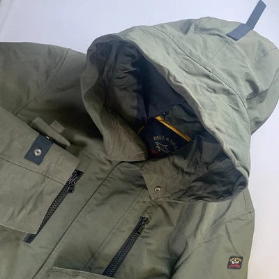 Paul & Shark Outdoor Jacket Mens M Green Primaloft Insulation Water Resistant - Image 1 of 4