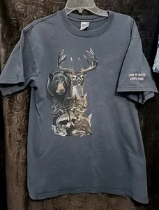 Camiseta De Colección Lake Manatee State Park Vida Silvestre Naturaleza Gráfica Grande Florida - Imagen 1 de 4