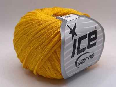 Hilos de hielo de azafrán de verano 83234 DK mezcla de algodón hilo de cinta 50 g 136 años Foto 1 de 3