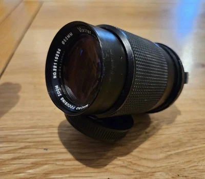 Vivitar 70-150mm f3.8 Macro Focusing Zoom SLR Lens Olympus fit x1 Lens Cap - Image 1 of 4