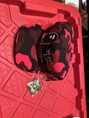 Sombrero Camuflado Bape X Faze Clan Snap Back - Rojo - NUEVO Foto 1 de 3