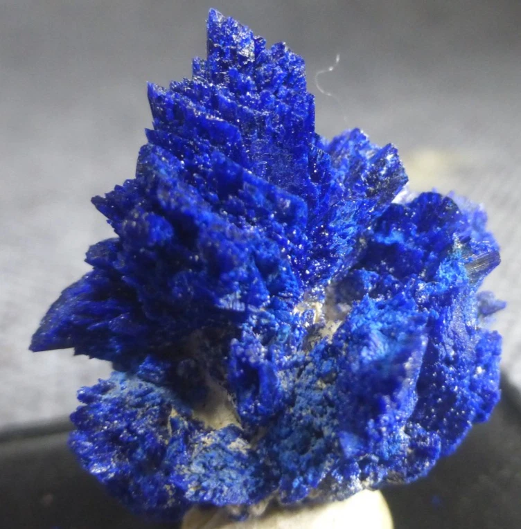 Minéraux, Azurite Kerouchen Maroc, 2,5 cm x 2,1 cm x 2,5 cm, 11 gr - Photo 1/4