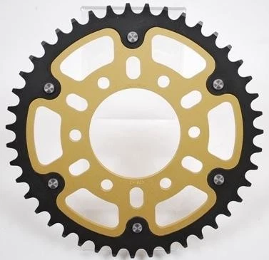 KAWASAKI Z-750 S R Z750S Z750R 2007-2012 SUPERSPROX TRI-METAL REAR SPROCKET - Image 1 of 1