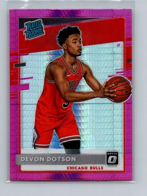 2020-21 Donruss Optic #173 Devon Dotson Hyper Pink - Image 1 of 2
