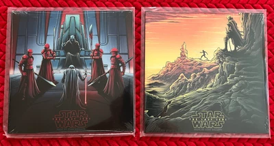 NEW MINT SEALED LE 500 4x VINYL RECORD LP JOHN WILLIAMS THE LAST JEDI I AM SHARK - Image 1 of 4