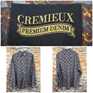 Camisa Cremieux Premium Denim Para Hombre Cachemira Con Botones Manga Larga XL - Imagen 1 de 9