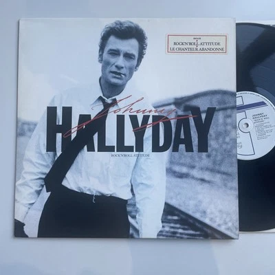 LP JOHNNY HALLYDAY - Rock'n' roll attitude- Miche Berger- PHILIPS 824824-1  1985 - Photo 1/4