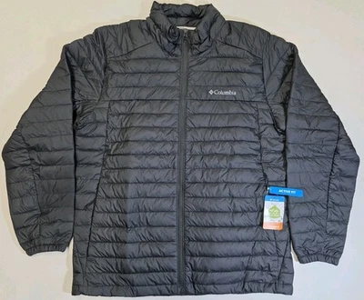 Columbia Mens Silver Falls II Insulated Synthetic Puffer Jacket - Mens Large - Image 1 of 4