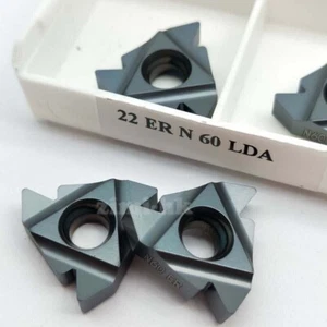 10PCS 22ER N60 LDA carbide insert thread insert 22ER N60 LDA CNC cutting tool - Picture 1 of 6
