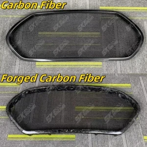 Carbon Fiber/Gloss Black For Hyundai Veloster Turbo 13+ Front Bumper Grille Kit - Picture 1 of 42