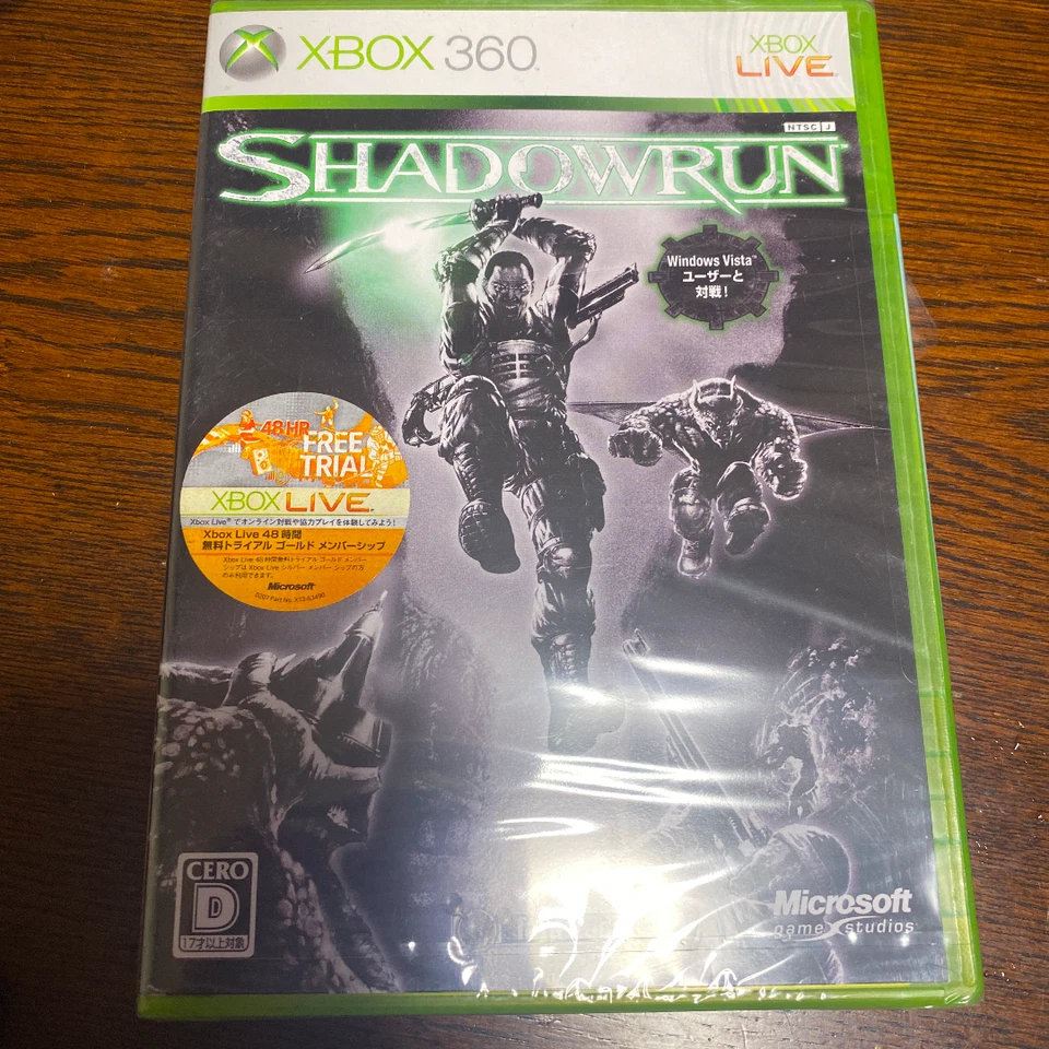 Shadowrun Japan Japanese XBOX360 NTSC-J SEALED RARE - Image 1 of 1