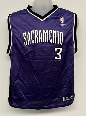 Camiseta vintage Shareef Abdur Rahim Sacramento Kings juvenil XL púrpura Foto 1 de 4