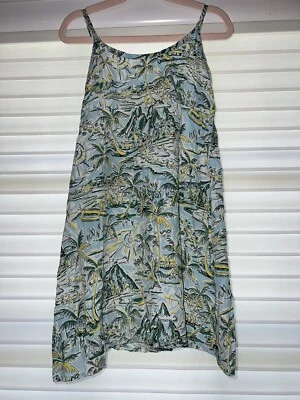 Vestido de verão Hilo Hattie The Hawaiian original meninas 8 rayon estampa havaiana  - Imagem 1 de 4