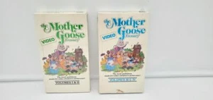 Lot of 2 THE MOTHER GOOSE VIDEO TREASURY VOL 1 2 3 4 1991 VHS SET NEW SEALED - Foto 1 di 1