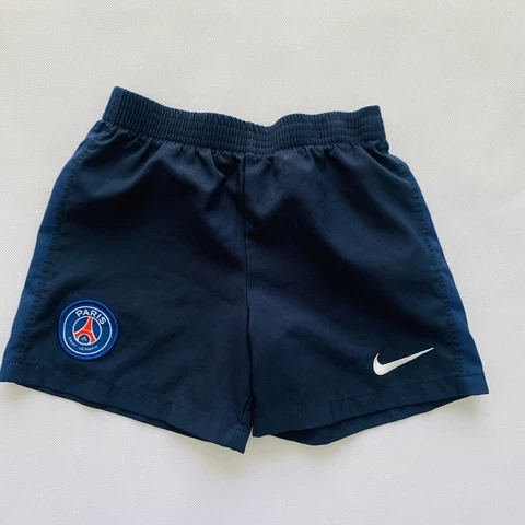 Nike Paris Saint-Germain Home Stadium Shorts Youth Size XS Navy Blue Soccer Logo Cover