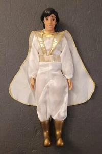 Muñeca Prince Ali de 12" vintage Disney Aladdin década de 1990 con zapatos dorados - Imagen 1 de 6
