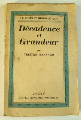 BERNARD TRISTAN - Décadence et Grandeur - Le coffret humoristique - 1928 - Photo 1/4