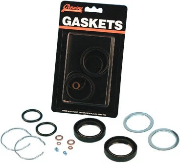 NEW JAMES GASKET OIL SEAL KIT FRONT FORK JGI-45849-84  84-13 FLH,FLT,SOFTAIL - Image 1 of 3