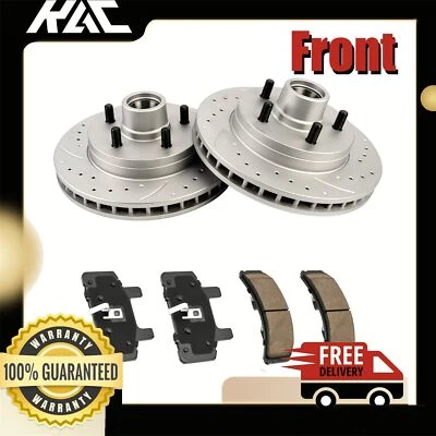 5595 D369 Juego de pastillas de freno de disco delanteras para GMC C1500 1995-1999 Foto 1 de 4