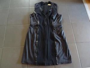 Biba Kleid 42 schwarz dunkelgrau Töne - Bild 1 von 8