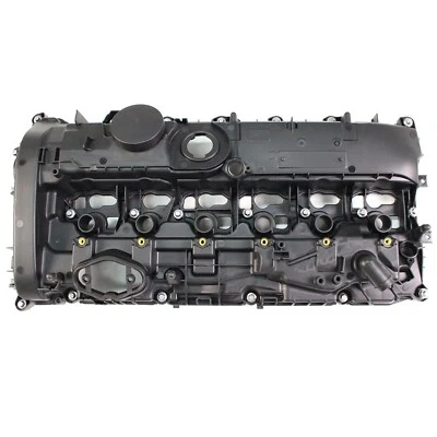 Cubierta de válvula de motor para 16-20 BMW 340i 440i 540i 640i 740i M2 X3 X4 L6 3.0L Turbo Foto 1 de 4