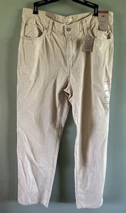 Levi ‘94 Baggy Mid Rise Pin Stripe Straight Leg 32x31 NWT - Picture 1 of 9