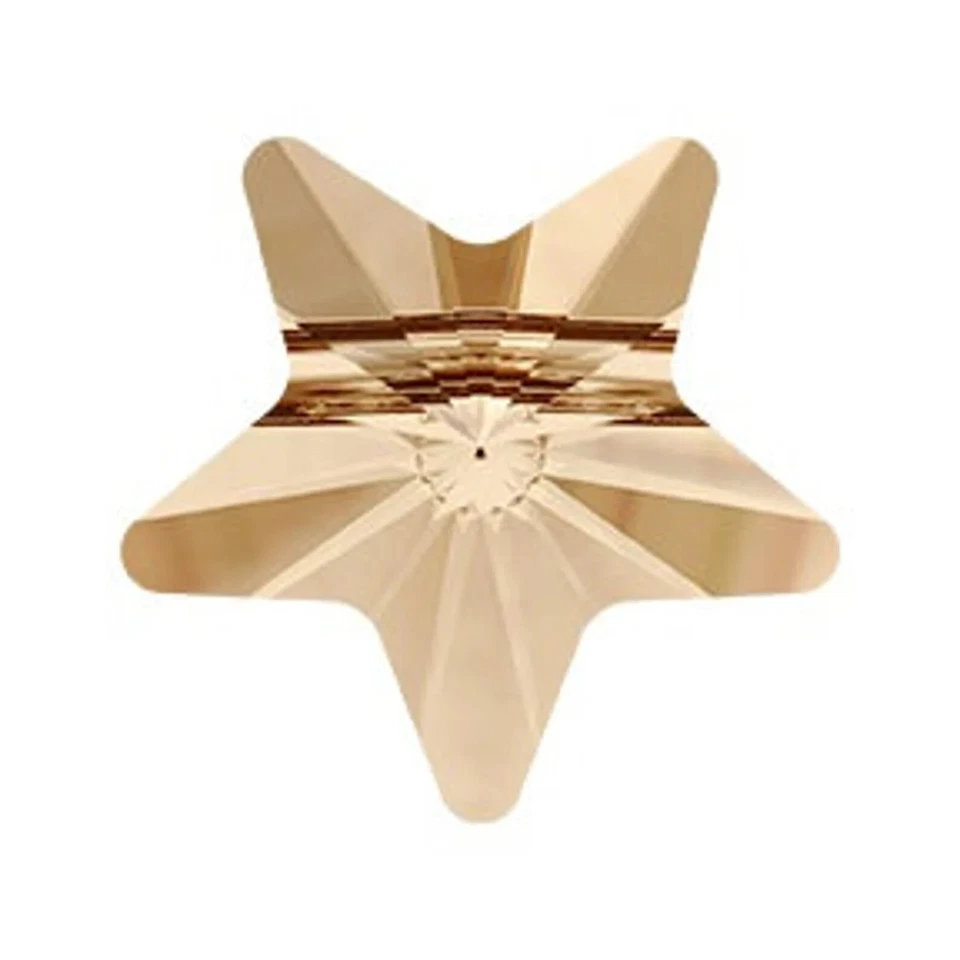 Artículo Swarovski #5714 Cuentas de Cristal Estrella 8mm Lt. Colorado Topacio Paquete de 12 Foto 1 de 1