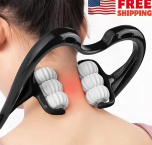 Masażer szyi HaSeftni, ulepszenie 6 kul Masażer wałkowy punktu masażu na ból R - Zdjęcie 1 z 7