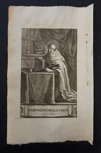 Incis. Vite De' Santi 1819: S. Giovanni Della Croce 24. novembre - Foto 1 di 8