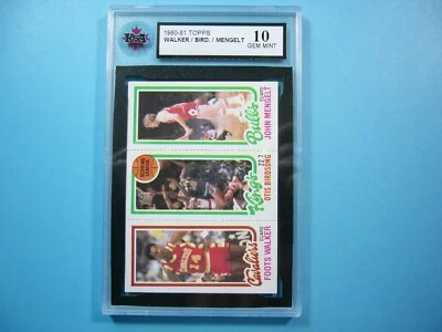 1980 1980/81 TOPPS NBA BASKETBALL CARD #48 60 122 OTIS BIRDSONG LEADER KSA 10 GL - Image 1 of 3