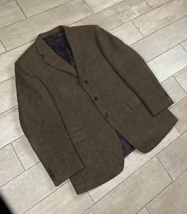 Magee Handwoven Donegal Tweed Zurich Blazer Jacket Pure New Wool - Picture 1 of 6