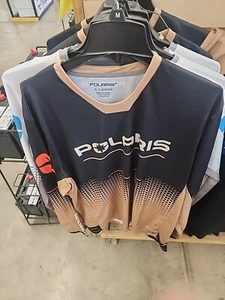 Polaris Throttle Jersey Tan/Orange Size Xl - Picture 1 of 1
