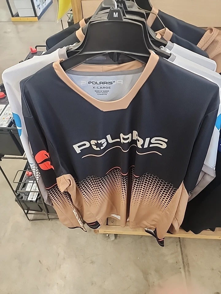 Polaris Throttle Jersey Tan/Orange  Size Xl - Image 1 of 1