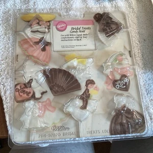 Vintage Candy Mold 1991 Wilton Bridal Treats Rare….NEW - Picture 1 of 8