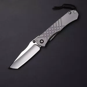 Chris Reeve Knives Umnumzaan - GLASS BLASTED / Tanto MagnaCut Blade - Picture 1 of 14