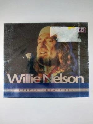 Willie Nelson – Triple Treasures (3 CDs, 2002) Box 30079 – Sealed — 第 1/4 张图片