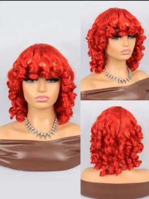 peluca cabello humano rizado Foto 1 de 4