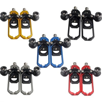 Chain Adjuster Swingarm Spools Sliders For Honda CBR600RR 07-21 CBR1000RR 08-16 - Image 1 of 4