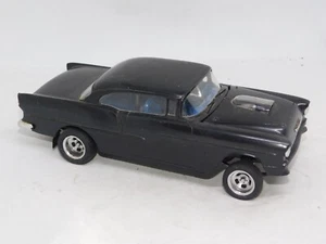 Chevy BELAIR Gasser Revell 1/24 Modelo KiT '55 '56 '57 CAPÓ ABIERTO NEGRO PERSONALIZADO - Imagen 1 de 6