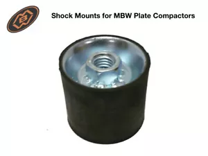 Original MBW OEM Plate Compactor Shock Mounts 01012 2” Outer Dia & 1 3/4” Long - Picture 1 of 1