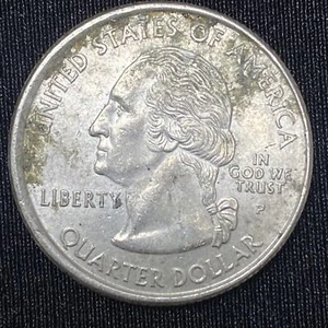 2007 P Washington State Quarter 25c High Grade ERROR Off Center #39570 - Picture 1 of 2