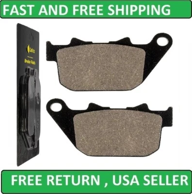 Rear Brake Pads for Harley Davidson Xl 883 Xl883 Sportster Iron 883 2005-2013 - Image 1 of 4