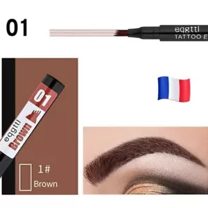 crayon sourcils brun (1) feutre stylo Precis Microblading 24h waterproof Eyebrow - Foto 1 di 11