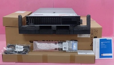 New Dell PowerEdge R740 Server 10-Core Silver 4210R 64GB RAM 2x 600GB HDD 16-Bay - Image 1 of 4