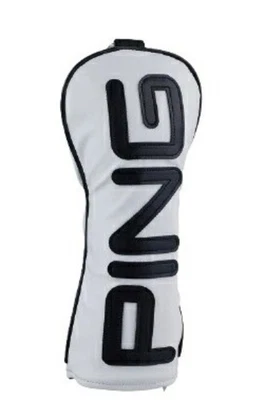 PING Japan Golf FW Fairway Wood Color Headcover HC-U2507 White New - Image 1 of 4