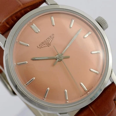 RELOJ DE VESTIR ELEGANTE SUIZO LONGINES DE 1967 CUERDA MANUAL ACERO ORIGINAL REF 7841 Foto 1 de 4