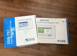 2GIG-SP2-GC3 & 2GIG-TS1 2GIG Wireless Touchscreen Keypads - Picture 1 of 5