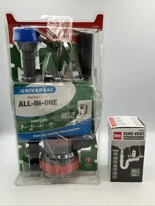 Fluidmaster Universal All In One Kit 10" H 400ARHRK + 1-1/2 Sure-Vent Air Valve - Picture 1 of 14